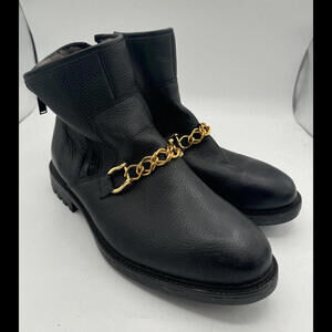 Pajar Heritage Collection Leather Sherling Boots Black Size 11 US Men's